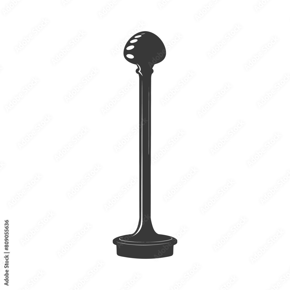 Silhouette toilet plunger black color only Silhouette toilet plunger black color only