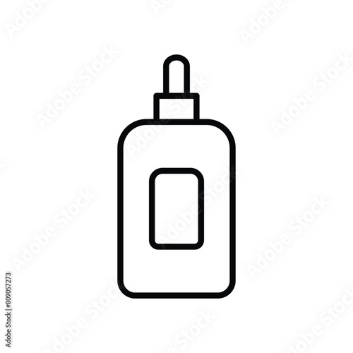 essential oil icon with white background vector stock illustration