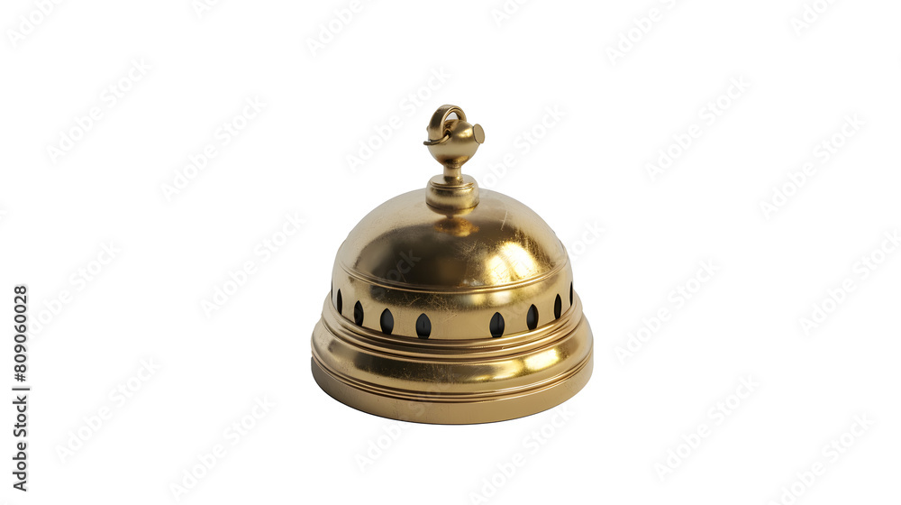 service bell isolated on a white background service bell isolated on a white background