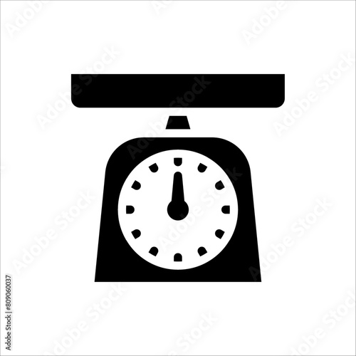 weight icon. scale icon vector illustration for web design, app, and UI.