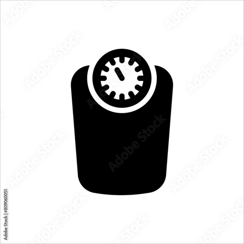 weight icon. scale icon vector illustration for web design, app, and UI.