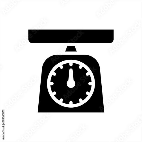 weight icon. scale icon vector illustration for web design, app, and UI.