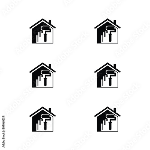 Build and construction icon element set.
