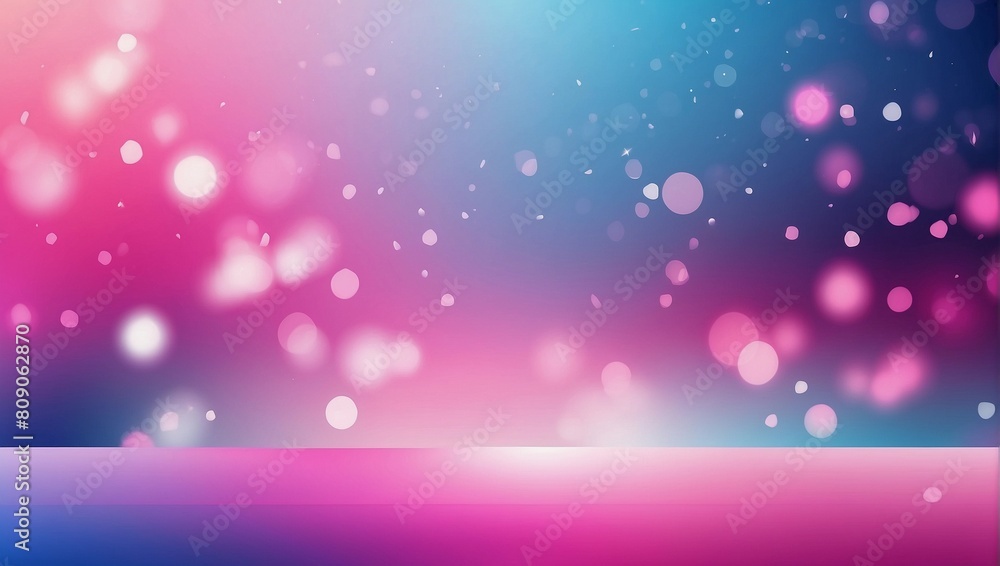 Bokeh lights effect on blue and pink gradient background vector format Bokeh lights effect on blue and pink gradient background vector format