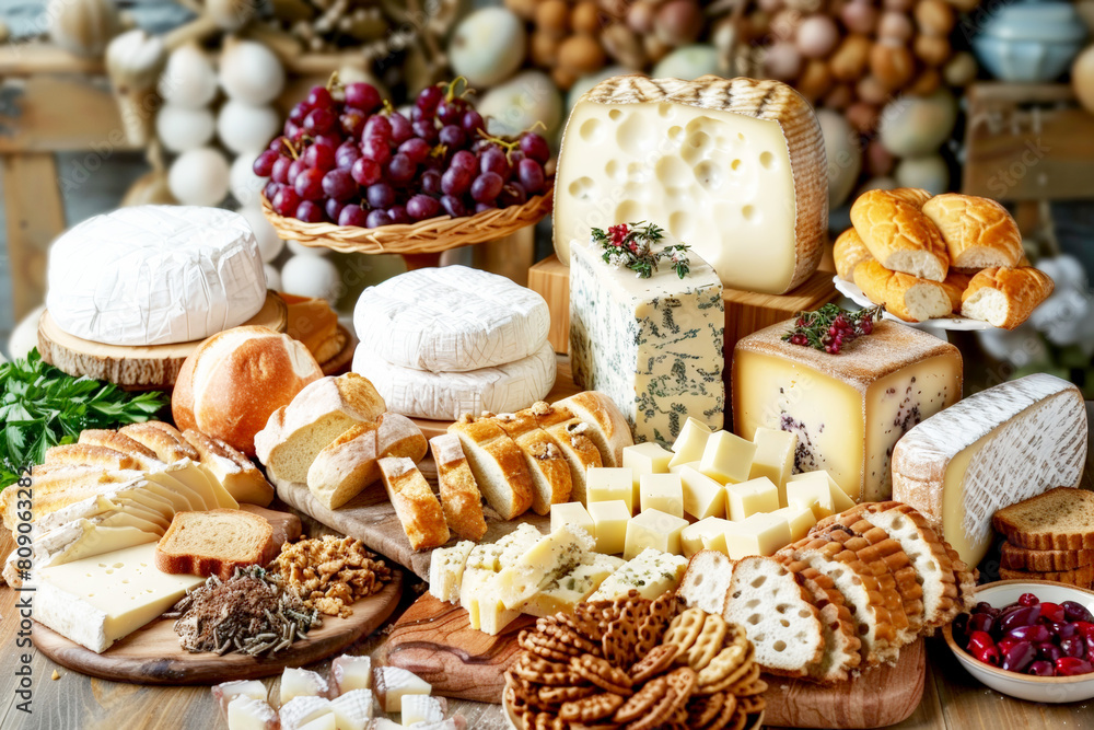 A Table of Divine Delights: A Cheese Lovers Dream