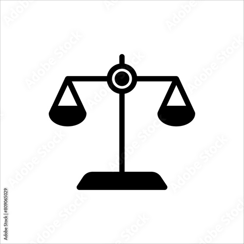 weight icon. scale icon vector illustration isolated on white background