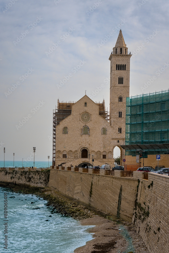 Trani cathedral, Apulia, Italy, Europe, March 2024