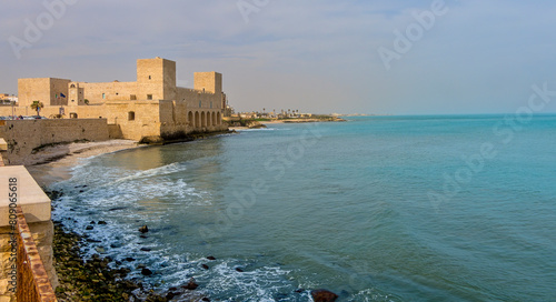 view of the town, Trani, Apulia, Italy, Europe, March 2024