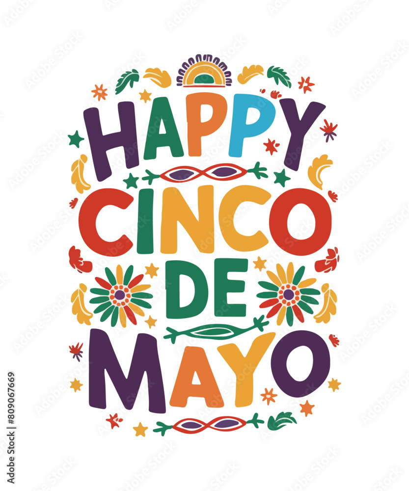 Happy Cinco De Mayo Mexican Fiesta T shirt Design Happy Cinco De Mayo Mexican Fiesta T shirt Design