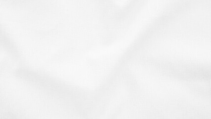 Fabric backdrop White linen canvas crumpled natural cotton fabric Natural handmade linen top view background Organic Eco textiles White Fabric linen texture