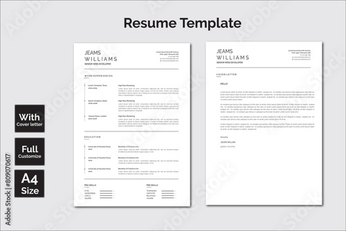 Resume template	