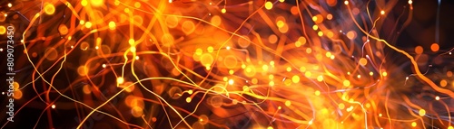 Cascading Neon Maelstrom Sw...