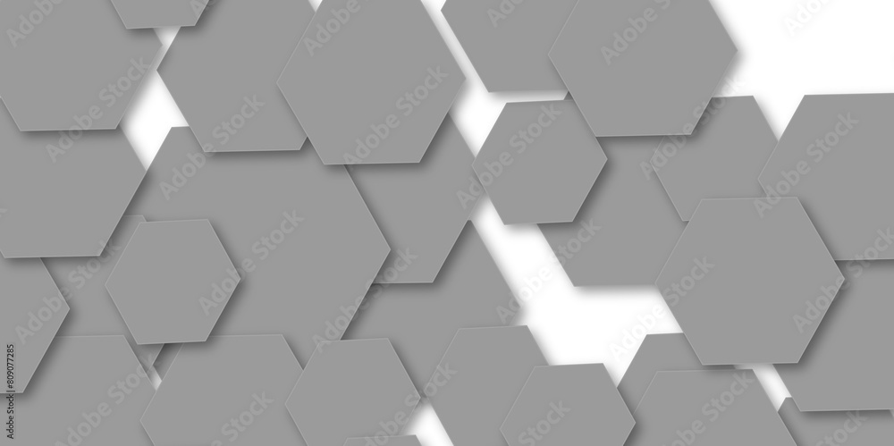 Abstract white and gray with hexagon and hexagonal background. Luxury grey pattern with hexagons. abstract 3d hexagonal background with shadow. 3D futuristic abstract honeycomb mosaic background. Abstract white and gray with hexagon and hexagonal background. Luxury grey pattern with hexagons. abstract 3d hexagonal background with shadow. 3D futuristic abstract honeycomb mosaic background.