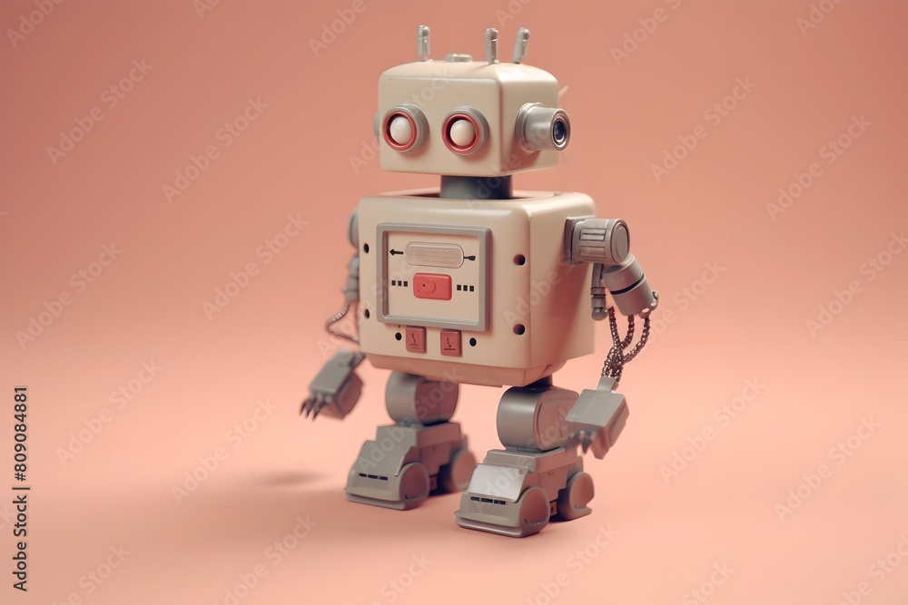 Intricate Design of a 3D Robot: A Glimpse into the Future of Technology Intricate Design of a 3D Robot: A Glimpse into the Future of Technology
