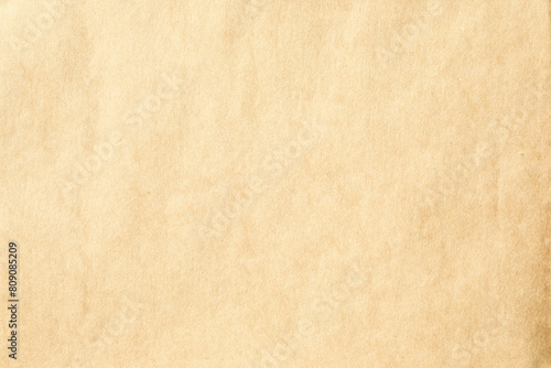 Macro Brown crumpled paper texture closeup