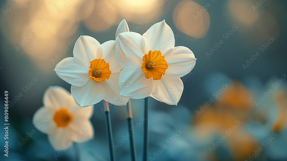 narcissus close up narcissus close up