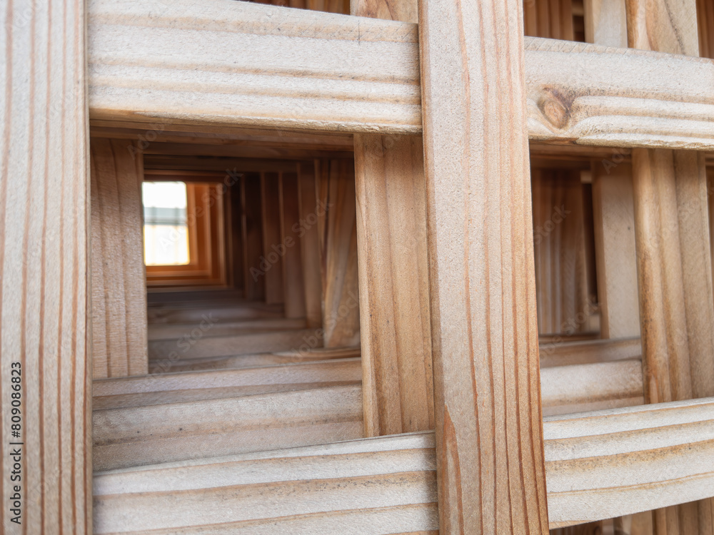 Wooden Crate Details Display Structural Craftsmanship Wooden Crate Details Display Structural Craftsmanship