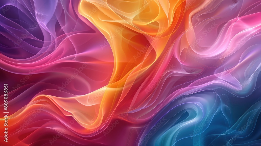 The image shows colorful smoke. The image shows colorful smoke.