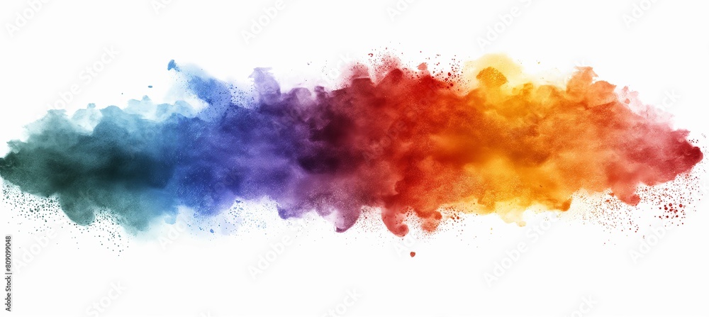 Rainbow abstract background with copy space LGBT pride banner