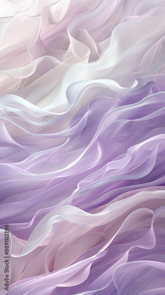 A gentle and dreamy ascent of pale lavender and cream waves, swirling together softly, evoking the delicate beauty of early morning frost. A gentle and dreamy ascent of pale lavender and cream waves, swirling together softly, evoking the delicate beauty of early morning frost.
