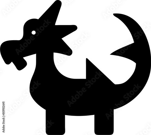 Solid Dragon Illustration