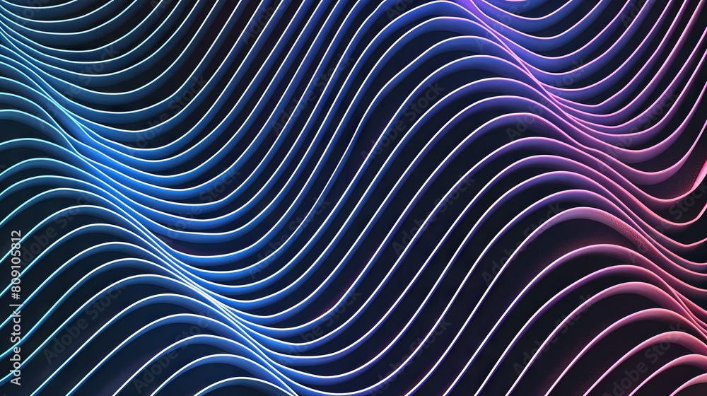 light blue gradient wavy lines pattern, vector graphic on black background, blue and light pink color scheme light blue gradient wavy lines pattern, vector graphic on black background, blue and light pink color scheme