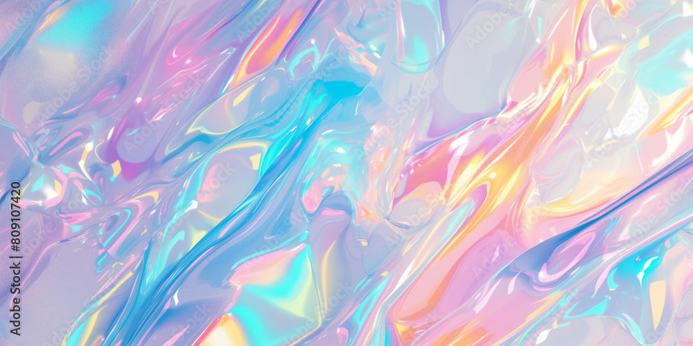 Iridescent color marble pattern background with glitter Iridescent color marble pattern background with glitter