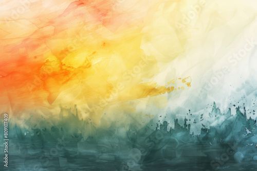 an abstract watercolor background nature tones.