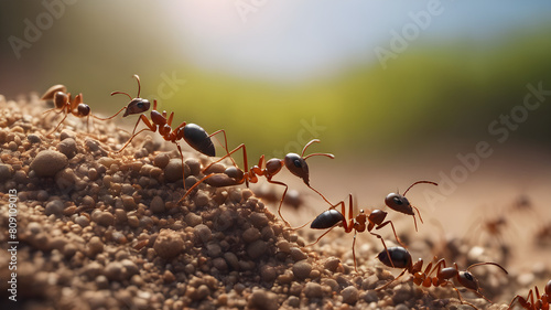 ants in the forest © BUCKY AnimalVisions