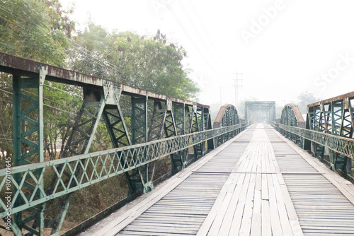 Black Bridge with old railway.