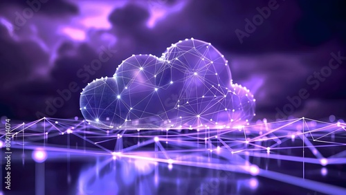 Connecting devices to cloud storage for seamless data access and synchronization across platforms. Concept Cloud Storage, Device Connectivity, Data Access, Synchronization, Multi-Platform Integration