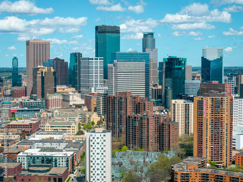 Minneapolis Skyline Aerial