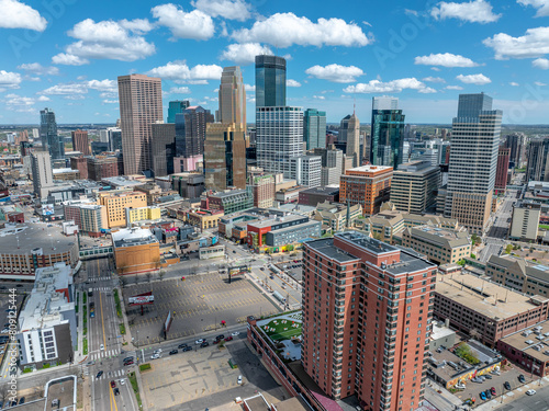 Minneapolis Skyline Aerial