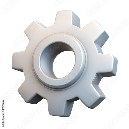 The gear icon is a symbol of settings. It is used to represent the ability to change the settings of a machine or device.