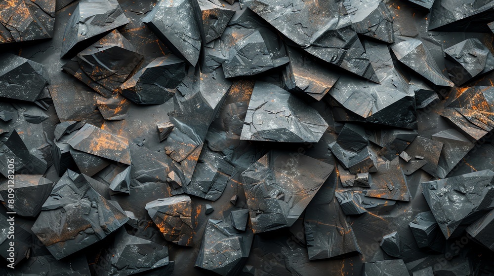 Exquisite abstract background of broken stones with refined elegance Exquisite abstract background of broken stones with refined elegance