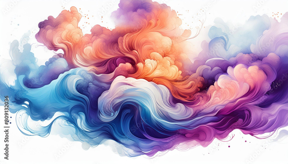Nebula cloud patterns swirling in an abstract cloud shape. Nebula cloud patterns swirling in an abstract cloud shape.