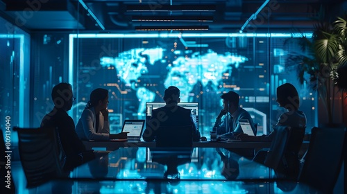 Dynamic Business Team Strategizing in a Tech Enabled War Room for Collaborative Planning and Problem Solving