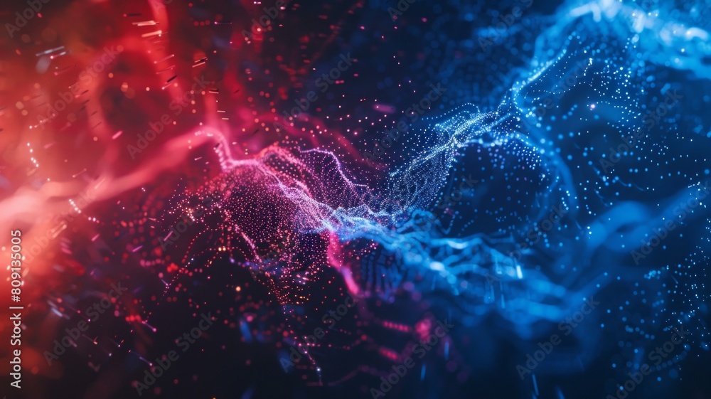 abstract technology particles mesh background. abstract technology particles mesh background.