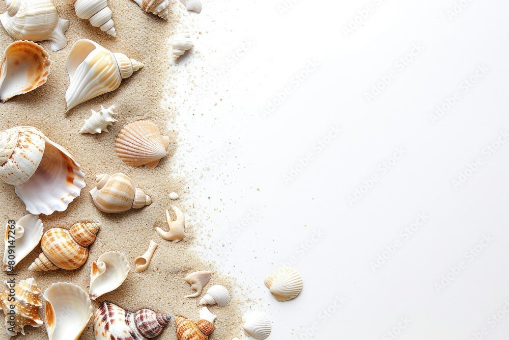 Serenity of Seashells and Sand