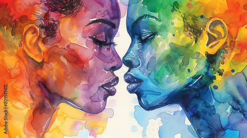 Pride art prints showcase artwork by LGBTQ artists or collaborate on designs celebrating diversity.