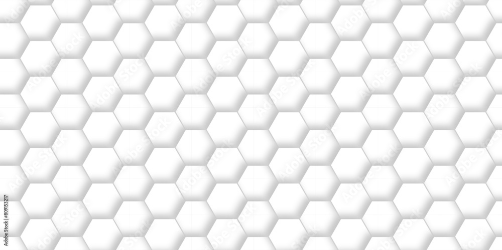 Abstract pattern with hexagonal white and gray technology line paper background. Hexagonal 3d vector grid tile and mosaic structure mess cell. white and gray hexagon honeycomb geometric copy space. Abstract pattern with hexagonal white and gray technology line paper background. Hexagonal 3d vector grid tile and mosaic structure mess cell. white and gray hexagon honeycomb geometric copy space.