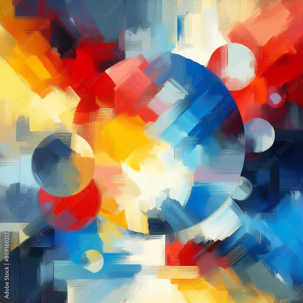 Abstract background with colorful geometric pattern Abstract background with colorful geometric pattern