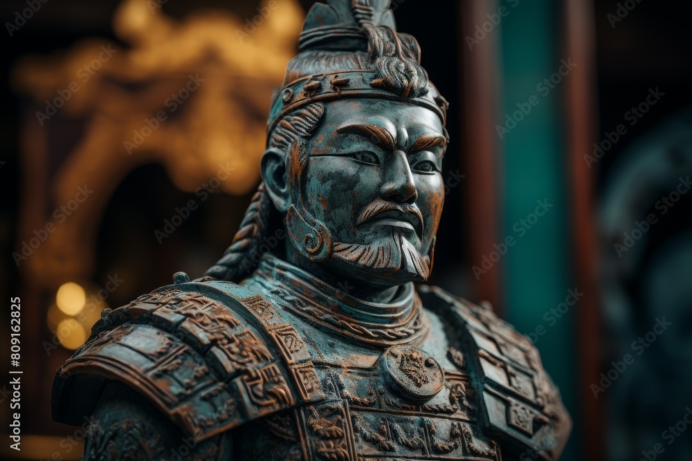 ancient chinese warrior statue ancient chinese warrior statue