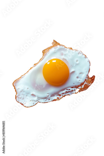 Fried Eggs on Transparent Background in PNG