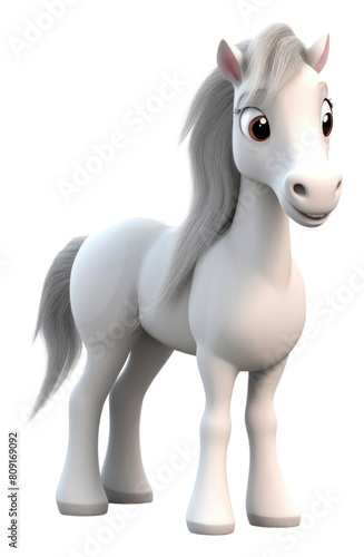 PNG Horse mammal animal white. AI generated Image by rawpixel.