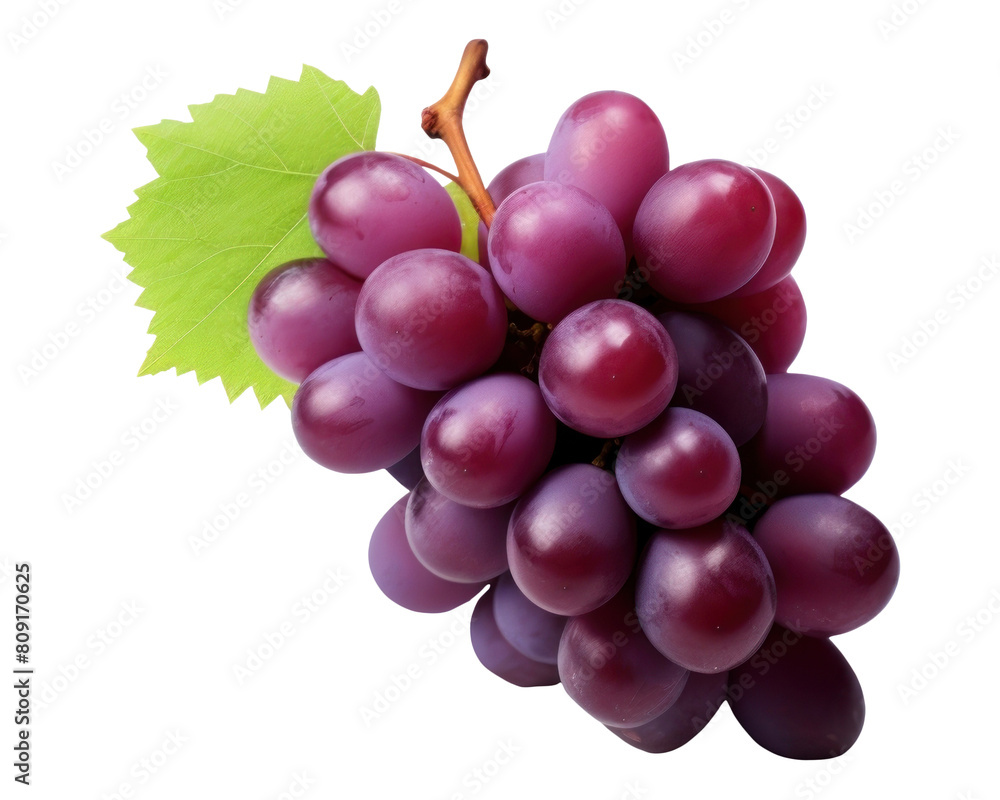 Fototapeta premium PNG Grapes fruit plant food. AI generated Image by rawpixel.