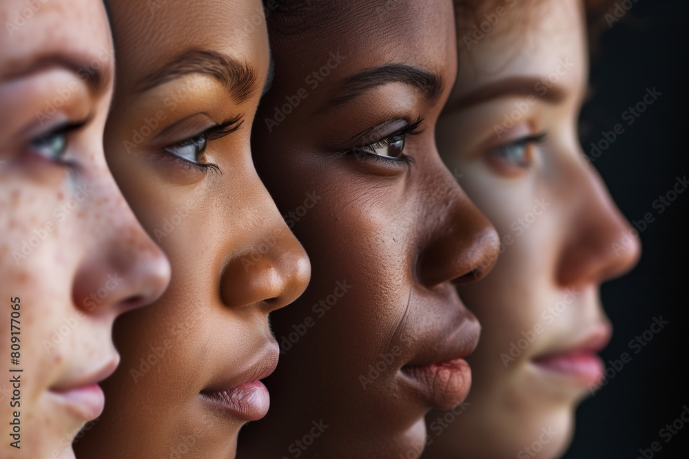 Skincare, diversity and women hug portrait for inclusivity, happiness and healthy skin texture. Interracial beauty. Multi-ethnic beauty. Different ethnicity women. Skincare, diversity and women hug portrait for inclusivity, happiness and healthy skin texture. Interracial beauty. Multi-ethnic beauty. Different ethnicity women.