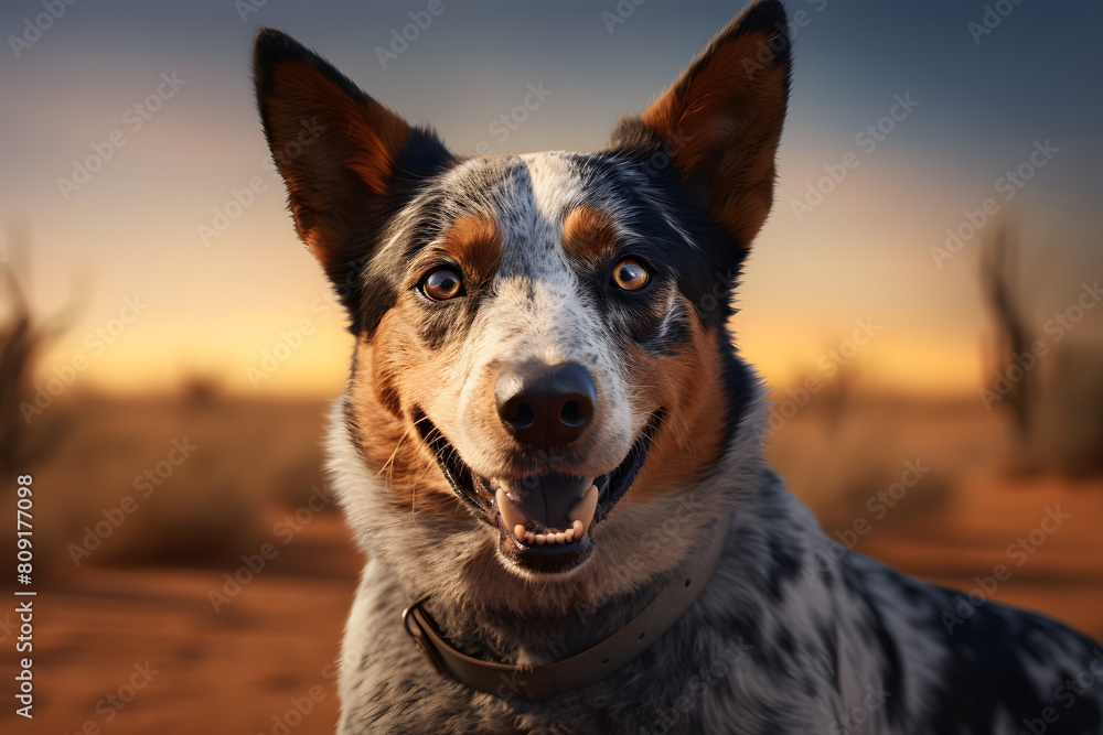 Fototapeta premium Australian Cattle Dog