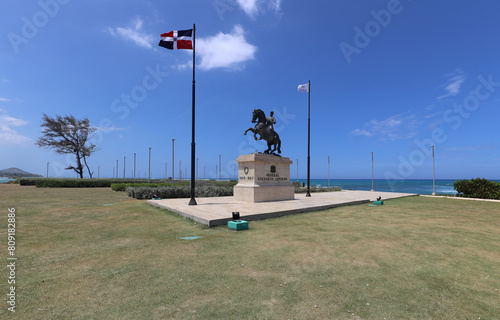 Monument of General Gregorio Luperon in Puerto Plata photo