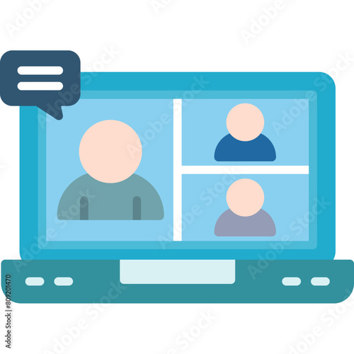 Virtual Meeting Icon photo